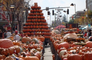The Circleville, Ohio Pumpkin Show is one of the largest annual pumpkin festivals.
