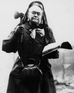 Carrie Nation may have used her axe on a number of saloons, but she can't take credit for the demise of the cider apple.
